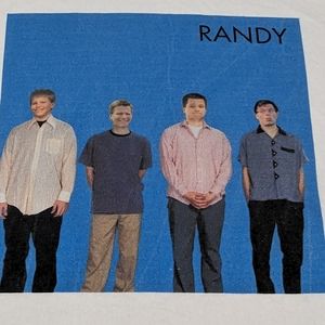 Randy -  Swedish Punk Rock Band Concert Tee  Small